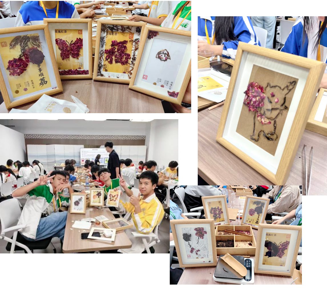 穗港少年非遗研学行:香港学子荔湾寻味广府拼配茶技艺